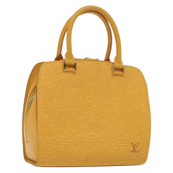 LOUIS VUITTON Epi Pont Neuf Hand Bag Yellow M52059 - Picture 1 of 16